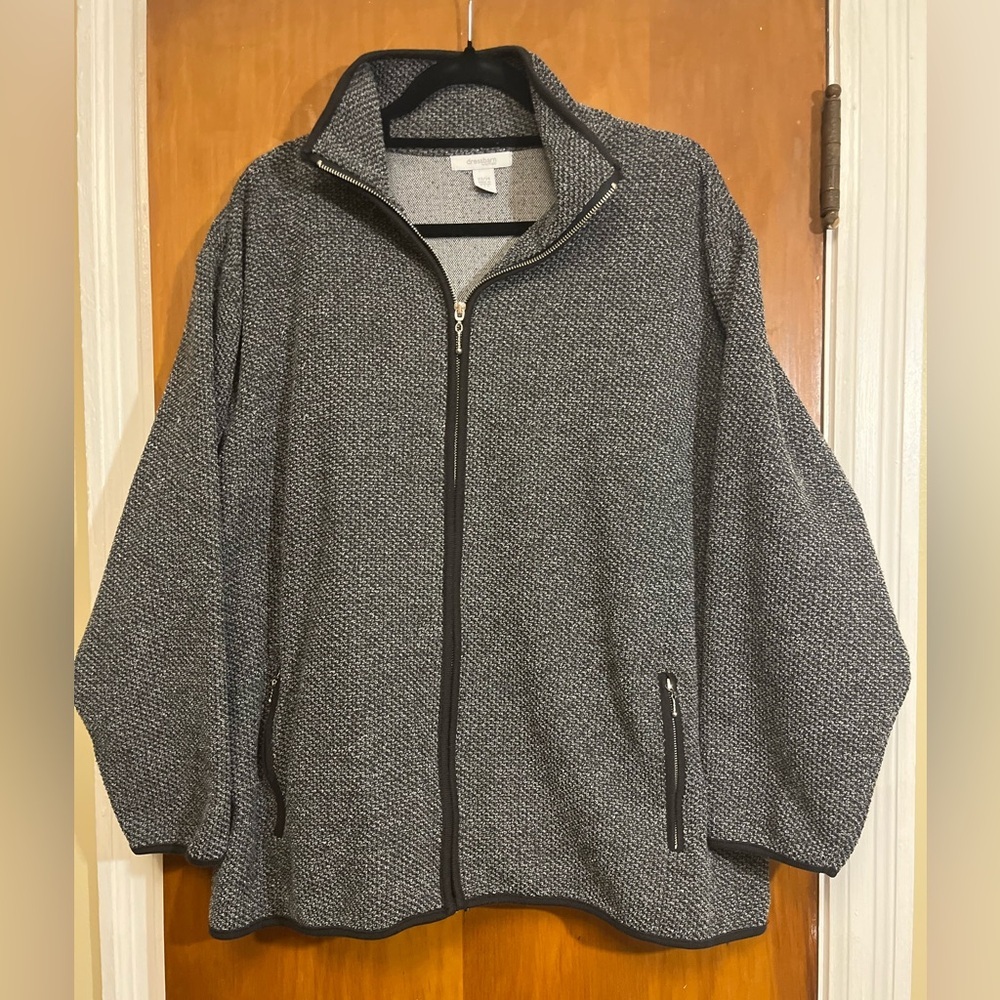 Dress Barn Zip front Jacket Size 22/24